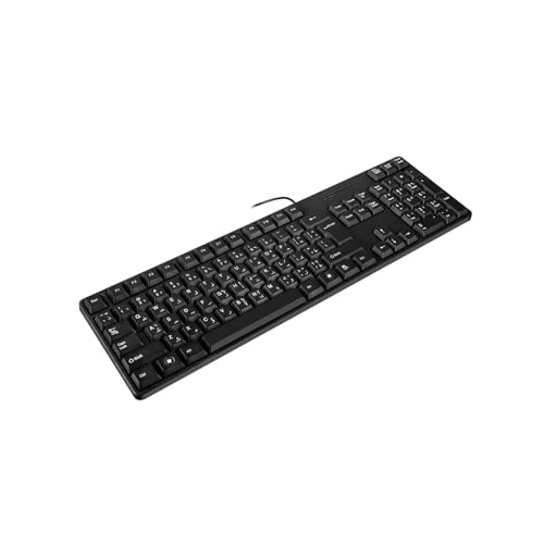 Clavier arabe anglais USB de bureau et jeux vidéo photoélectrique