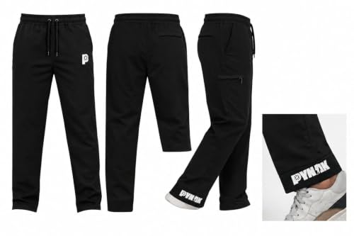 Image of Men's Nylon Crush Track Pants | 190+ GSM Sports & Cargo Joggers | Regular Fit | Zip Pockets | Elastic Waist with Drawstring | Gym, Running, Travel & Casual Wear