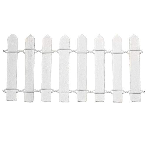 tyrrdtrd Valla de madera para macetas de hadas adorno para el hogar