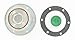 SKF Oil Fill 5 Bolt Hubcap, 6.31" Outer Diameter Bearing Cap Seal 1742 for Ford Freightliner Mack Volvo