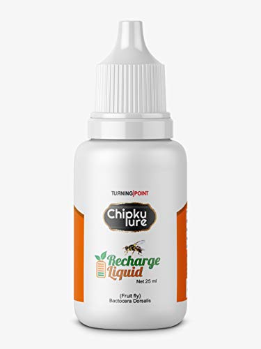 Image of Chipku - Fruit Fly Bactocera Dorsalis attractant Recharge Liquid Methyl Eugenol, Long Lasting 100% Organic, Easy to Use for Mango, Papaya, Spota, Guava, Pomegranate, Sweet Fruit- 25 ml