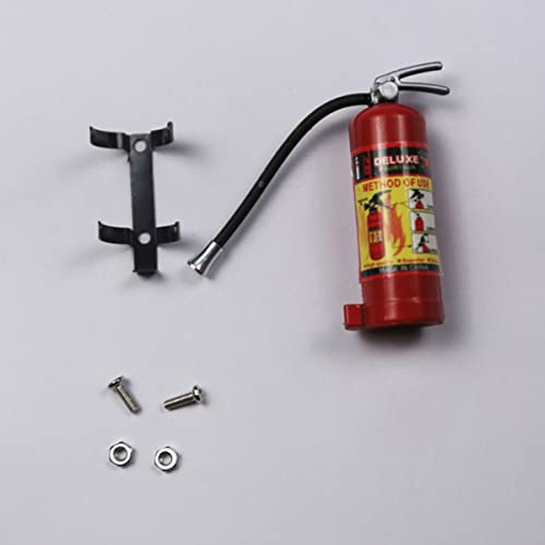 TOYANDONA 2 Stk Ferngesteuertes Auto Spielzeug Modell Feuerlöscher Dekorativer Feuerlöscher Rc Auto Feuerlöscher Schmücken Mini
