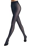 Shimmering Shiny Satin Finish Wolford Satin Opaque 50 Medias, 50 DEN, Negro (Black 7005), S para Mujer