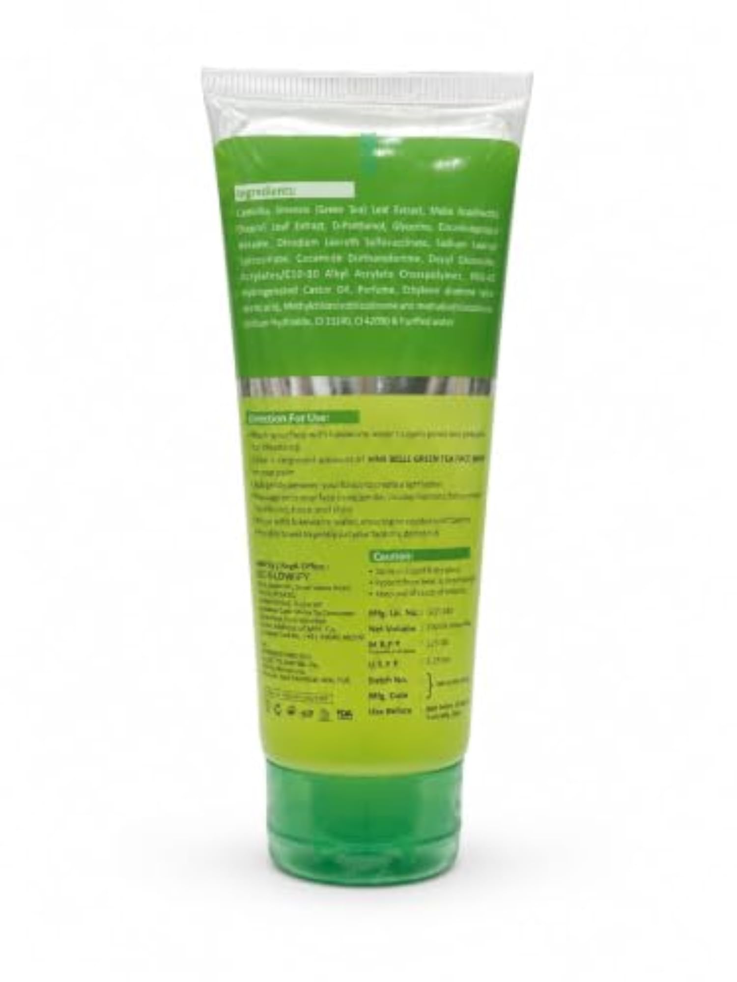 Himi Belle Green Tea Purifying Face Wash, Gentle Cleanser