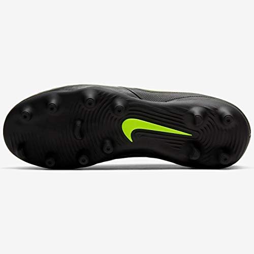 Nike Jr Legend 8 Club FG/MG Soccer (Toddler/Little Kid/Big Kid) Black/Volt 4 Big Kid M | Image 3