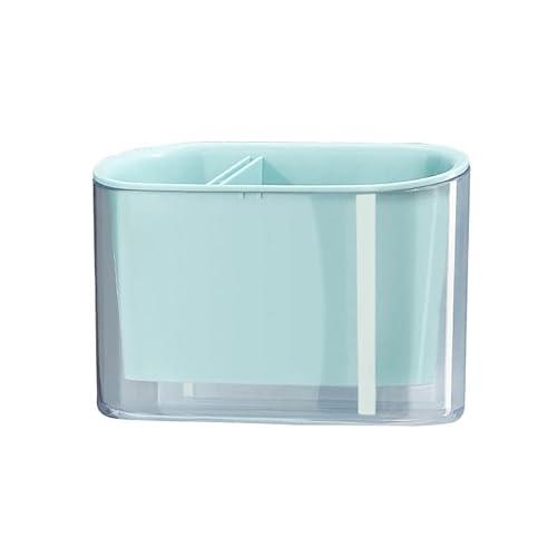 Haushalt verdickte doppelschichtige Küche Wandmontage Essstäbchen Käfig Geschirr Lagerregal Cover