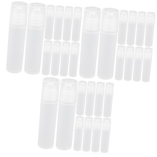 PACKOVE 30stücke Roll Flaschen Für Ätherische Öle Tragbare Und Nachfüllbare Duftflaschen Für Lichtundurchlässige -behälter Für Parfüm Und Aromatherapie
