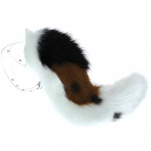 Queue de berger factice et queue de loup en peluche pour costume de cosplay