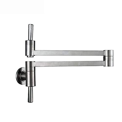 Robinet d'évier de cuisine moderne robinets simples pliables en bronze
