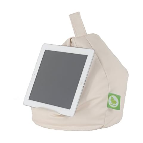 Bean Lazy iPad, eReader & Book Mini Bean Bag Fits All tablets and eReaders - Natural Cover