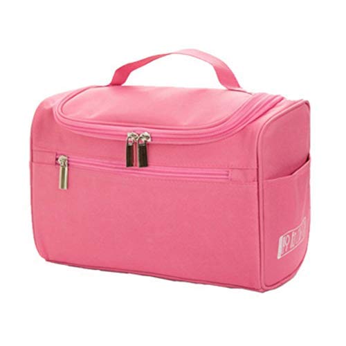 RIGOENT Multi functional Extra Large Cosmetic Bag with Hook for Travel, Makeup Organizer, Cosmetic Pouch, Household Grooming Kit, Makeup Bag For Women | Multi color