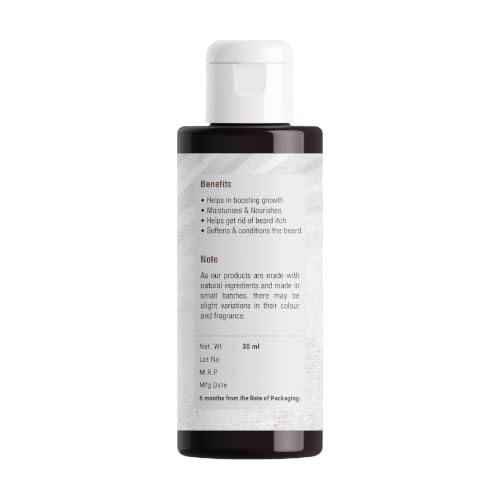 Image of Vanga Annachi Beard Growth Oil for Men 30ml | Mustache Growth Oil | Natural Herbal Beard Oil | Helps Reduce Patchy Beard | Soft, Thick & Healthy Facial Hair