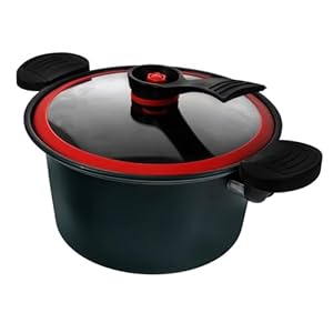 Moluckfu NDRG5446 Schnellkochtopf mit Sicherheitsgriff