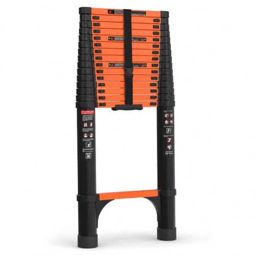 SINMEIRUN Telescoping Ladder, 20.3 FT, Extension Ladder, O
