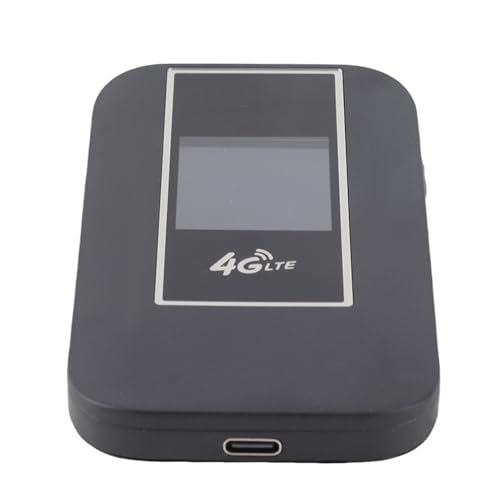 Image of 500Mbps 4G LTE Mobile WiFi Hotspot, 10 Users High Speed Wireless Router, Computer Routers with SIM Card Slot & Color Screen, Ideal for Home, Travel & Business