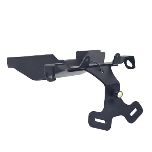 Support de Plaque Moto pour Monster 696 796 1100 Arrière Ajustable - 4