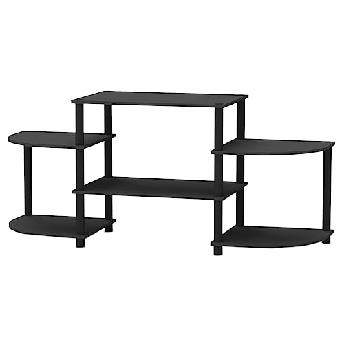 Preisvergleich Produktbild Home Basics TV34263 TV-Ständer, Spanplatte und MDF, GRAU