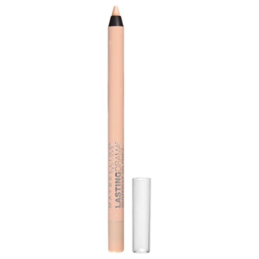 Maybelline New York Eyestudio Lasting Drama Waterproof Gel Pencil, Soft Nude, 0.037 Ounce