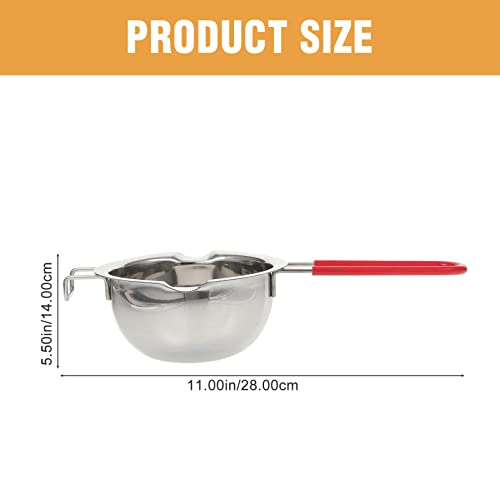 Casserole à fromage PRETYZOOM avec manche ergonomique et bec verseur intégré