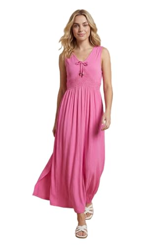 Image of Dorothy Perkins Shirred Waist Maxi Dress, 8, Pink