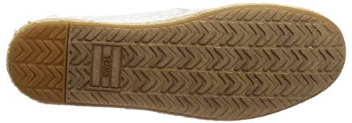 Toms Womens Deconstructed Alpargata Oxford, Natural, 6 Us #TOP3