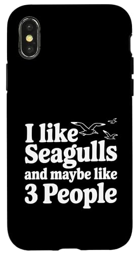 �uI Like Seagulls�v And Maybe Like 3 People �X�}�z�P�[�X iPhone X/XS �p