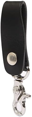 Ruth&Boaz Handmade Italian Vegetable Leather Belt Loop Keychain Keyring