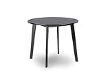 Baxton Studio Debbie Mid-Century Round Dining Table, Dark Brown