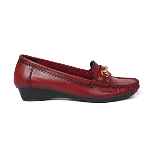 Image of Zoom Shoes Leather Casual /Formal Bellies for Women /Girls Adults Super Comfortable with Lightweight and Slip Resistant Sole SN-15