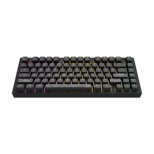 Clavier en aluminium Dark Project ALU TERRA NOSTRA R2 Noir