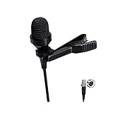 J K Pro Lavalier Lapel Microphone MIC-J 017 Unidirectional Condenser Microphone Compatible with Shur