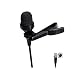 Pro Lavalier Lapel Microphone JK MIC-J 017 Unidirectional Condenser Microphone Compatible with Shure Wireless Transmitter Mini XLR Ta4f Plug