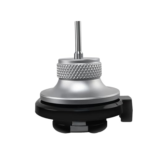 Semlos All-Rounder Butane Tank Adapter, Metal Butane Fill Adapter, Cassette Butane Tank Connector, Gas Refill Adapter for Butane Lighters, Torches, Butane Tanks with Snap Fittings (1 Pack)