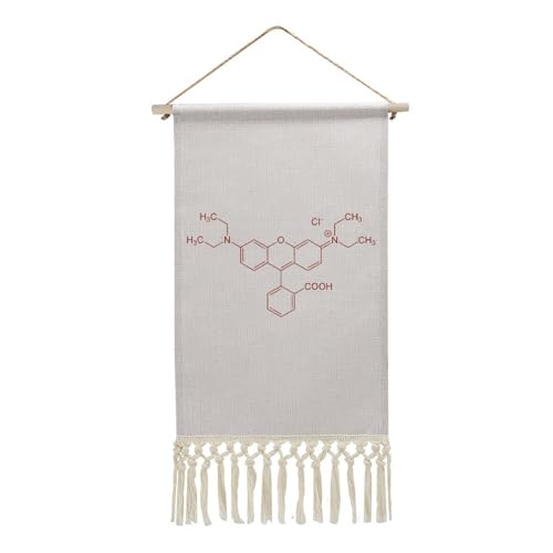 Cocaine Formula Wall Hanging Tapestry Print Art Decor Cotton Linen Scroll Poster