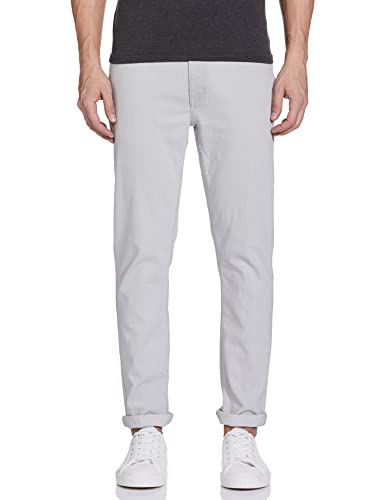 Image of The Indian Garage Co Men Slim Fit Solid Mid-Rise Stretchable Jeans