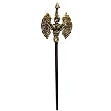  Party Discount NEU Beil doppelseitig mit Dämon und Skelette