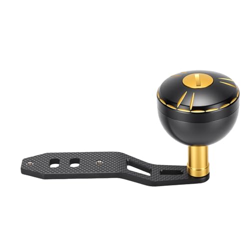 Carrete giratorio de pesca de baitcasting con agarre ergonómico único de aleación ligera 2