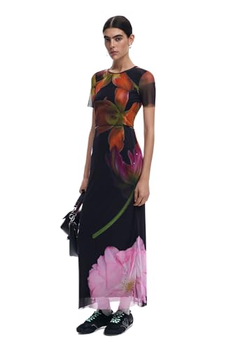 Desigual Women's Tulle Flower Dress