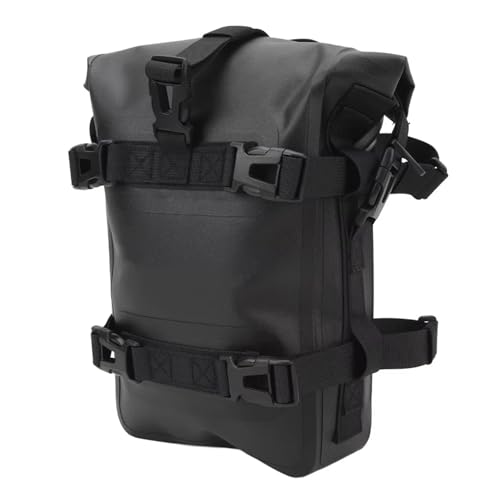Sacs latéraux dégagement rapide moto sacoche étanche noire 4L