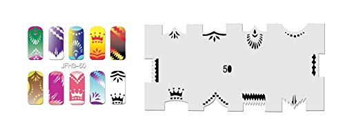 Airbrush nail art stencil Fengda JFH03-050