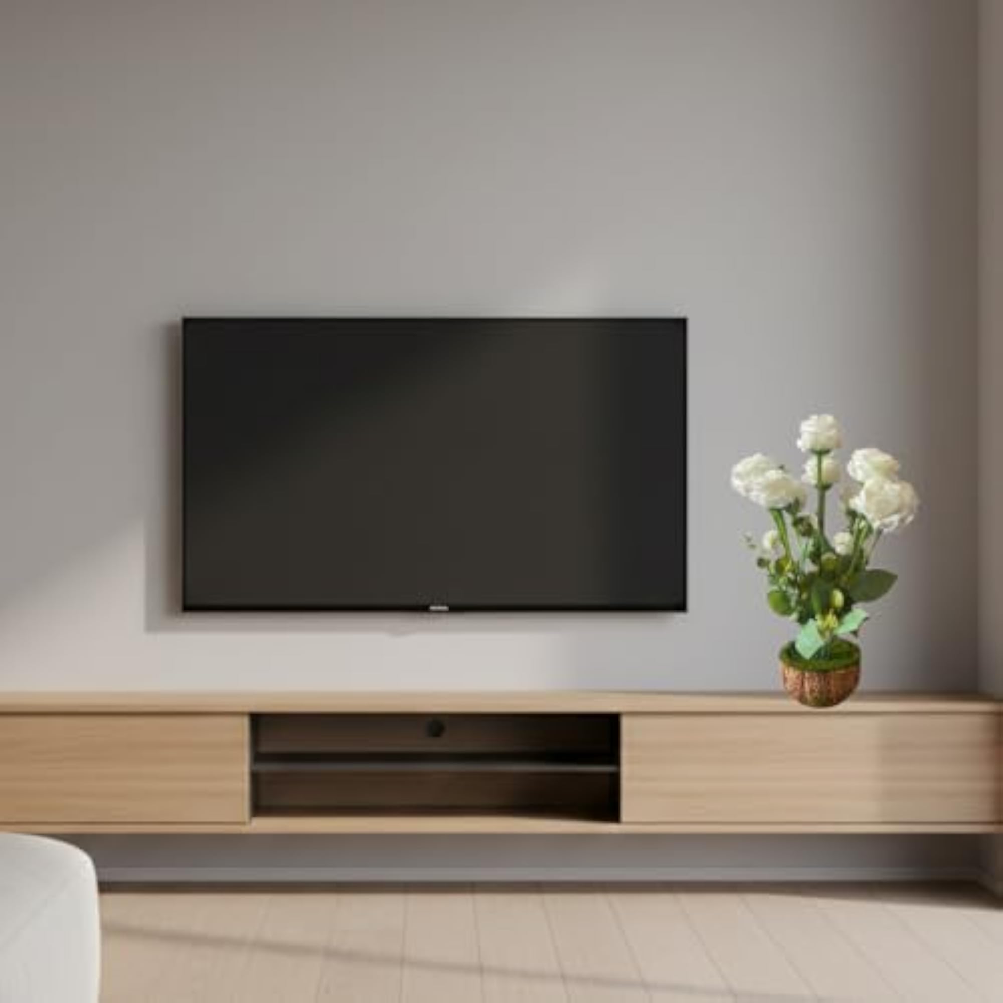 Artificial Plants for Home Decor with Wooden Pot