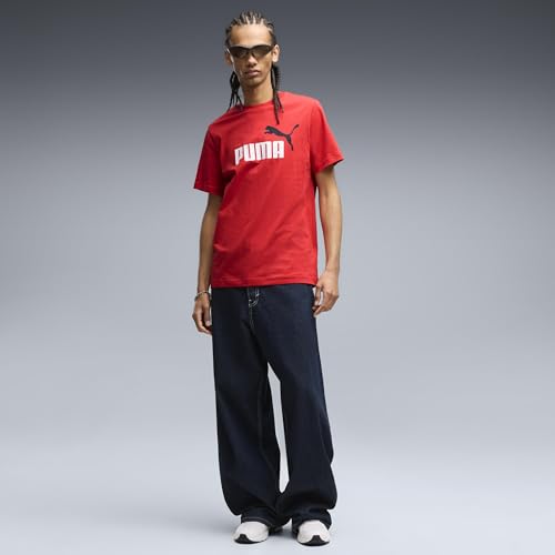 Image of Puma Men's Polyester Regular Fit Tees