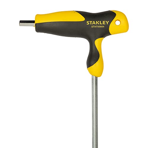 Image of Stanley STHT69664-8 Ball Head T-handle Hex Key, 5 mm, 350 mm