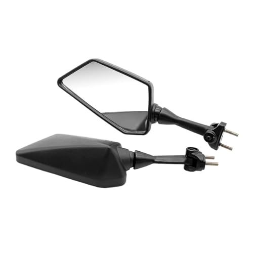 Espejos de manillar moto Ninja 250 evita vibraciones retrovisor negro par