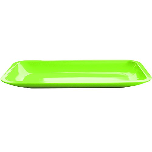 Zak Designs 0204-9390 Plateau à Cake Seaside Vert Kiwi 31,5 x 15 cm