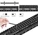 Gotical Single Picatinny Rail, 6 Items Combo (5, 7, 13 Slots Rail- 2 PCS Each)