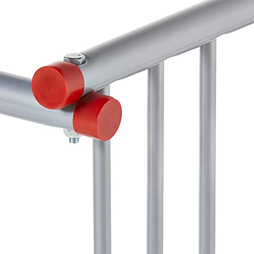 Retrospec Commercial Grid Bike Rack - Single & Double Sided - Bicycle Storage Stand For Garages, Stores, Schools & Universities Power Coated Steel - Silver 10 Bike/Double Sided #TOP7