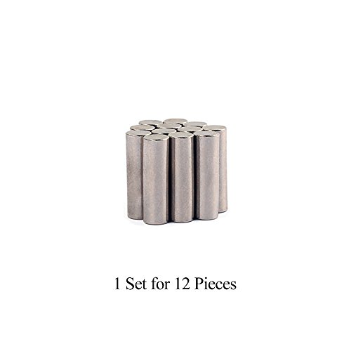 KKmoon 12 peças de guitarra elétrica humbucker pickup polepiece slug magneto slug hastes guitarra