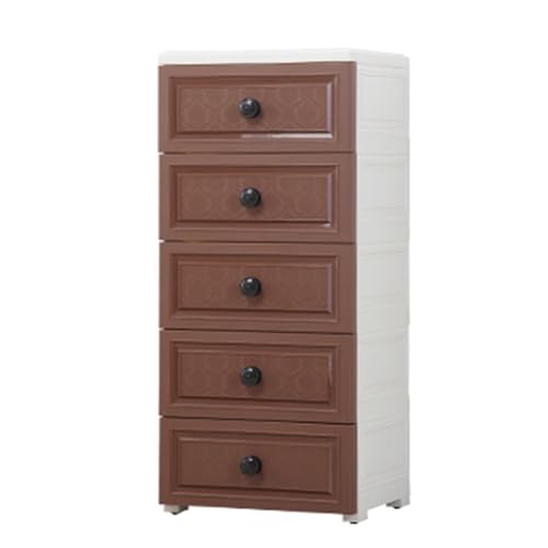 Cómoda de 5 cajones elegante para dormitorio