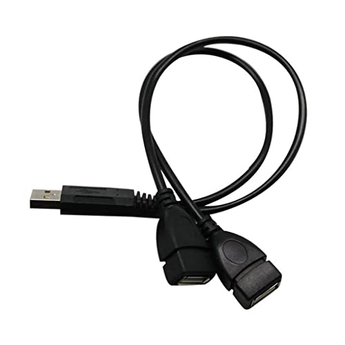 Image of Worldcare USB 2.0 A Male to 2 Dual USB Female Jack Y Splitter Hub Power Cable | Computer Cables & Connectors | USB Cables, Hubs & Adapters